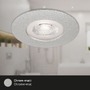 Kruhová - BRI 7047034 3ks sada LED vestavné svítidlo, pr. 9 cm, stmívatelné 5 W, matný chrom (starý kód: BRI 7047-034) - BRILONER - foto 8