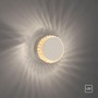 Dekorativní - LD 18700-16 IGO LED nástěnné svítidlo bílé křišťálový okraj kruhové 3000K teplá bílá velmi dekorativní 3000K - JUST LIGHT - foto 8