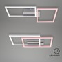 Hranatá - BRILO 3149018 LED CCT rám 50 cm 2x15W 1650lm chrom (starý kód: BRILO 3149-018) - BRILO - foto 8
