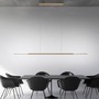 Podélná - PN 2302-97 Závěsné svítidlo PURE Surface 160x25 nastavitelná výška 3000K bronz - PAUL NEUHAUS - foto 8
