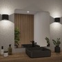 Nepřímé osvětlení - P 71284 LED nabíjecí nástěnné svítidlo Nyora IP44 3000K 135x120mm 2x1W černá - PAULMANN - foto 8