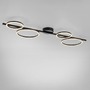 Dekorativní - LD 14211-18 MINI RITUS LED stropní svítidlo černé světelné kruhy krokově stmívatelné 3000K - JUST LIGHT - foto 8