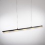 Podélná - LD 12288-18 NELE LED závěsné svítidlo černé Comfor Lift nastavitelná výška krokově stmívatelné 3000K - JUST LIGHT - foto 8