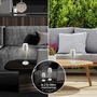 Stolní lampy dekorační - BRILO 7508014 Kiki stolní lampička bezdrátová, dotykový vypínač, nastavitelná výška, stmívatelné, nabíjecí, matný chrom - BRILO - foto 8