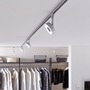 Svítidla - P 96799 URail LED lištový spot Circle spot 5W 4000K stmívatelné 230V matný chrom - PAULMANN - foto 8