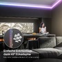 Dekorační - BRI 2153192 Pimp Your Stripe startovací sada LED pásek 2m, RGB+W, dálkový ovladač - BRILONER - foto 8