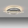 Kruhová - LD 14130-55 KORSA LED stropní svítidlo stříbrné paměťová funkce SimplyDim 3000K - JUST LIGHT - foto 8