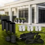 Connect To Shine - BRI 3916032 CONNECT TO SHINE startovací sada 12V zahradní osvětlení - trafo, 3x LED svítidlo do země, IP67, stříbrná - BRILONER - foto 8