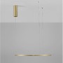 Kruhová - NV 9345602 Závěsné svítidlo TARQUIN broušený zlatý hliník a akryl LED 36W 230V 3000K IP20 stmívatelné - NOVA LUCE - foto 8