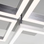 Hranatá - BRILO 3128-018 LED rám 75 cm 2x48W 4000lm chrom - BRILO - foto 8