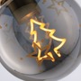LED osvětlení na BATERIE - P 2412262 Svítidlo na baterii vánoční ozdoba stromeček hnědá, zlatá 100mm 2200K - PAULMANN - foto 8