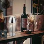 Stolní lampy dekorační - BRILO 7522118 Serina LED bezdrátová stolní lampička IP44, stmívatelná, dotykový vypínač, chrom - BRILO - foto 8