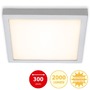 Hranatá - BRI 7142014 LED stropní svítidlo, 30 cm, 21 W, matný chrom (starý kód: BRI 7142-014) - BRILONER - foto 8