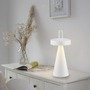 Na stůl - LD 19302-16 ALWA LED stolní lampa na baterie bílá stmívatelné dotykem IP44 vnitřní i venkovní svítidlo 2700K - JUST LIGHT - foto 8