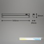 Přisazená - BRILO 2224-016 LED skříňkové svítidlo 54,5 cm 6W 800lm bílé - BRILO - foto 8