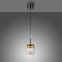 Dekorativní - PN 2741-12 LED závěsné svítidlo Q-KON 1-ramenné zlatá Smart Home s aplikací ZigBee 2700-5000K - PAUL NEUHAUS - foto 8