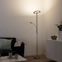 Stojací lampy - LD 11858-55 ROCCO LED stojací svítidlo, barva ocel, s aplikací, dálkový ovladač, stmívatelné MEDION RGB+2700-5000K - LEUCHTEN DIREKT / JUST LIGHT - foto 8