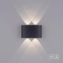 Nástěnná - PN 9487-13 CARLO LED nástěnná lampa, 4 bodové, antracit, venkovní i vnitřní, dekorativní 3000K - PAUL NEUHAUS - foto 8