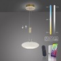 Kruhová - PN 2075-60 Q ETIENNE závěsné svítidlo Smart Home mosaz kruhové ZigBee 2700-5000K - PAUL NEUHAUS - foto 8