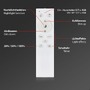 Kruhová - BRILO 3709014 RGBW LED přisazené svítidlo pr. 38 cm, 22 W, 2900 lm, stříbrná (starý kód: BRILO 3709-014) - BRILO - foto 8