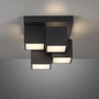 Dekorativní - LD 14114-18 TETRIS LED stropní svítidlo černé tvar kostky s přímým a nepřímým osvětlením do obývacího pokoje 3000K - JUST LIGHT - foto 8