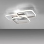 Hranatá - LD 14117-55 SEVENT LED stropní svítidlo stříbrná hranaté jednoduché teplé bílé světlo 3000K - LEUCHTEN DIREKT / JUST LIGHT - foto 8