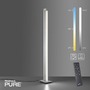 Stojací lampy - PN 421-95 Paul Neuhaus PURE LINES LED stojací svítidlo stmívatelné otočné vypínač 2700-5000K šedá - PAUL NEUHAUS - foto 8