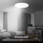 Kruhová - BRILO 3883016 AKCE - Tava A svítidlo LED panel pr.29,3 cm - 11W, 2400lm, energetická třída A, stmívatelné, CCT, bílé - BRILO - foto 8