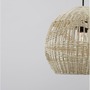 Dekorativní - NV 9586503 Závěsné svítidlo MARLO přírodní ratan černý kabel E27 1x12W 230V IP20 bez žárovky - NOVA LUCE - foto 8