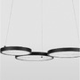 Vícečetná - NV 9248115 Závěsné svítidlo MAGNUS černý hliník a akryl LED 28W 230V 3000K IP20 stmívatelné - NOVA LUCE - foto 8