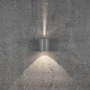 Nástěnná - NOR 49701010 Venkovní nástěnné svítidlo Canto 2 2x6W LED šedá čirá - NORDLUX - foto 8