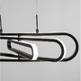 Dekorativní - NV 9110351 Závěsné svítidlo ARTE matný černý hliník a akryl LED 50W 230V 3000K IP20 stmívatelné - NOVA LUCE - foto 8