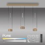 Kruhová - PN 2473-97 LED závěsné svítidlo PURE Clipse, bronzová, dálkový ovladač, Comfort Lift, paměťová funkce 2200-5000K - PAUL NEUHAUS - foto 8