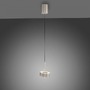 Dekorativní - PN 2247-95 Závěsné svítidlo Q-ROTATE 1 ramenné hliník nastavitelná výška Smart Home ZigBee 2700-5000K - PAUL NEUHAUS - foto 8