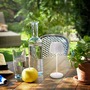 Stolní lampy dekorační - BRILO 7552016 Nabíjecí stolní lampa Riffle Mini - 20 cm, 1,5W, 150lm, bezdrátová, LED, stmívatelné, dotykový vypínač, bílé - BRILO - foto 8