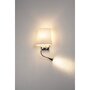 Dekorativní - LA 149452 COUPA FLEXLED nástěnná  chrom/satinované sklo 230V G9+LED LED 40+3W 30° 3000K - BIG WHITE (SLV) - foto 8