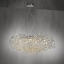 Dekorativní - PN 2036-17 Závěsné svítidlo RICICLE chrom s křišťalovými přívěsky 120cm - PAUL NEUHAUS - foto 8