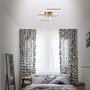 Hranatá - BRILO 3210-017 LED stropní svítidlo, 62 cm, 11 W, 1200 lm, zlatá-hnědá - BRILO - foto 8