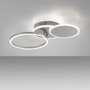 Kruhová - LD 14116-55 SEVENT LED stropní svítidlo stříbrná kruhové jednoduché teplé bílé světlo 3000K - LEUCHTEN DIREKT / JUST LIGHT - foto 8