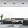 Kruhová - BRI 7114-435 3ks sada LED vestavné svítidlo, pr. 10,6 cm, 7 W, 600 lm, černá - BRILONER - foto 8