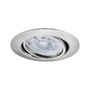 Kruhová - P 94950 LED vestavné svítidlo Base GU10 Flat výklopné 3x4W 230V 2700K kov kartáčovaný - PAULMANN - foto 8