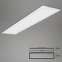 Hranatá - BRILO 7304-016 Hvězdné nebe svítidlo LED panel, 119,5 cm, 3800 lm, 36 W, bílé - BRILO - foto 8