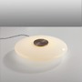 Kruhová - PN 4080-34 LED stolní lampa PURE Vitrum dotykový vypínač 2700K hnědá / opál - PAUL NEUHAUS - foto 8