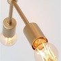 Dekorativní - NV 9404078 Stropní svítidlo CALISTO mosazný kov E27 8x12W 230V IP20 bez žárovky - NOVA LUCE - foto 8