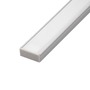 Přisazené profily - LED profil N14 - nástěnný stříbrný - foto 8