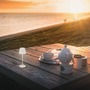 Stolní lampy dekorační - BRILO 7653016 Kiki Nano stolní lampička - 1,5W, 130lm, nabíjecí, LED, stmívatelné, teplá bílá, bílá - BRILO - foto 8