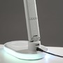 Stolní lampy pracovní - LD 11018-16 TINA LED stolní lampa bílá dotykový stmívač nabíjení telefonu bezdrátově i USB 3000-5000K - JUST LIGHT - foto 8