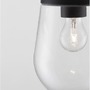 Závěsná - NV 9060197 Venkovní závěsné svítidlo OMIKA tmavě šedý hliník a čiré sklo E27 1x12W 110-240V bez žárovky IP54 - NOVA LUCE - foto 8