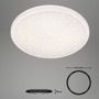 Kruhová - BRILO 3386-016 LED stropní svítidlo hvězdné nebe, pr. 60 cm, 48 W, bílé - BRILO - foto 8