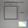 Hranatá - BRILO 7081016 Slim CCT svítidlo LED panel, 29,3 cm, 18 W, bílé (starý kód: BRILO 7081-016) - BRILO - foto 8